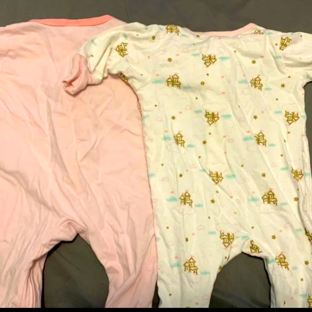 Gerber Princess Zip Up Footies